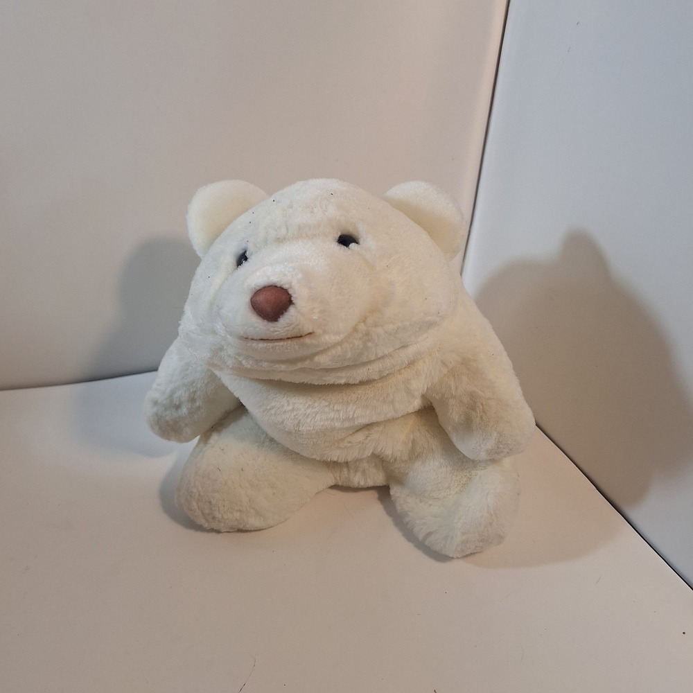 Gund Snuffles White Polar Bear Plush Stuffed Animal Soft 10"